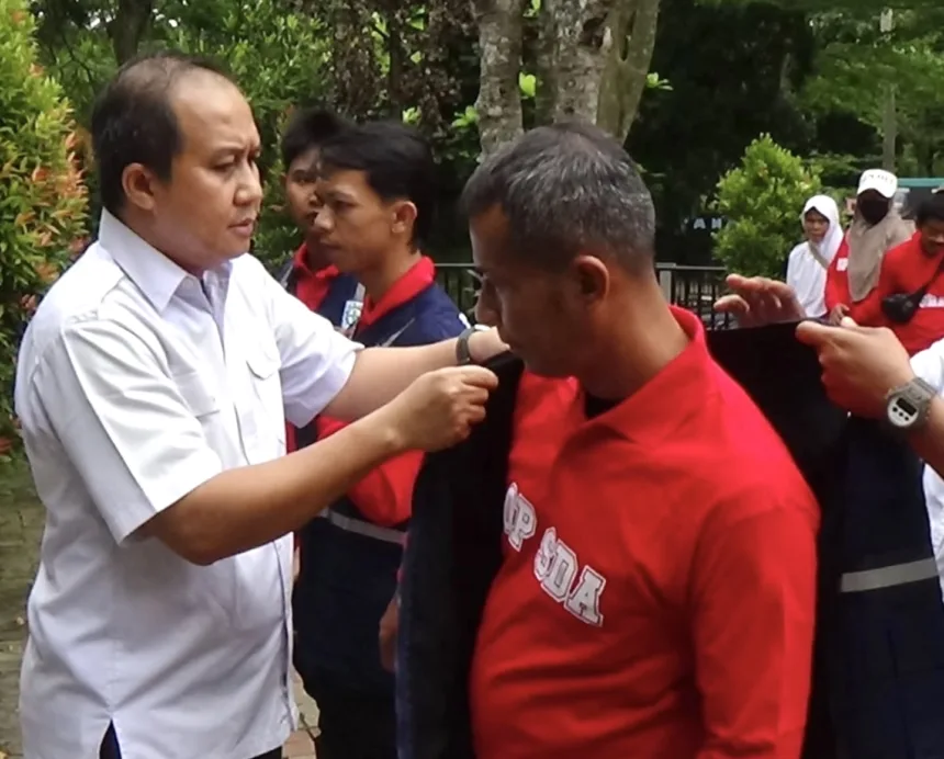 Kepala Bidang SDA DSDABMBK Kota Tangsel Eka Pribawa